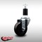 Service Caster 3.5'' SS Phenolic Wheel Swivel 1-1/2'' Expanding Stem Caster SCC-SSEX20S3514-PHS-112 - alternate 3